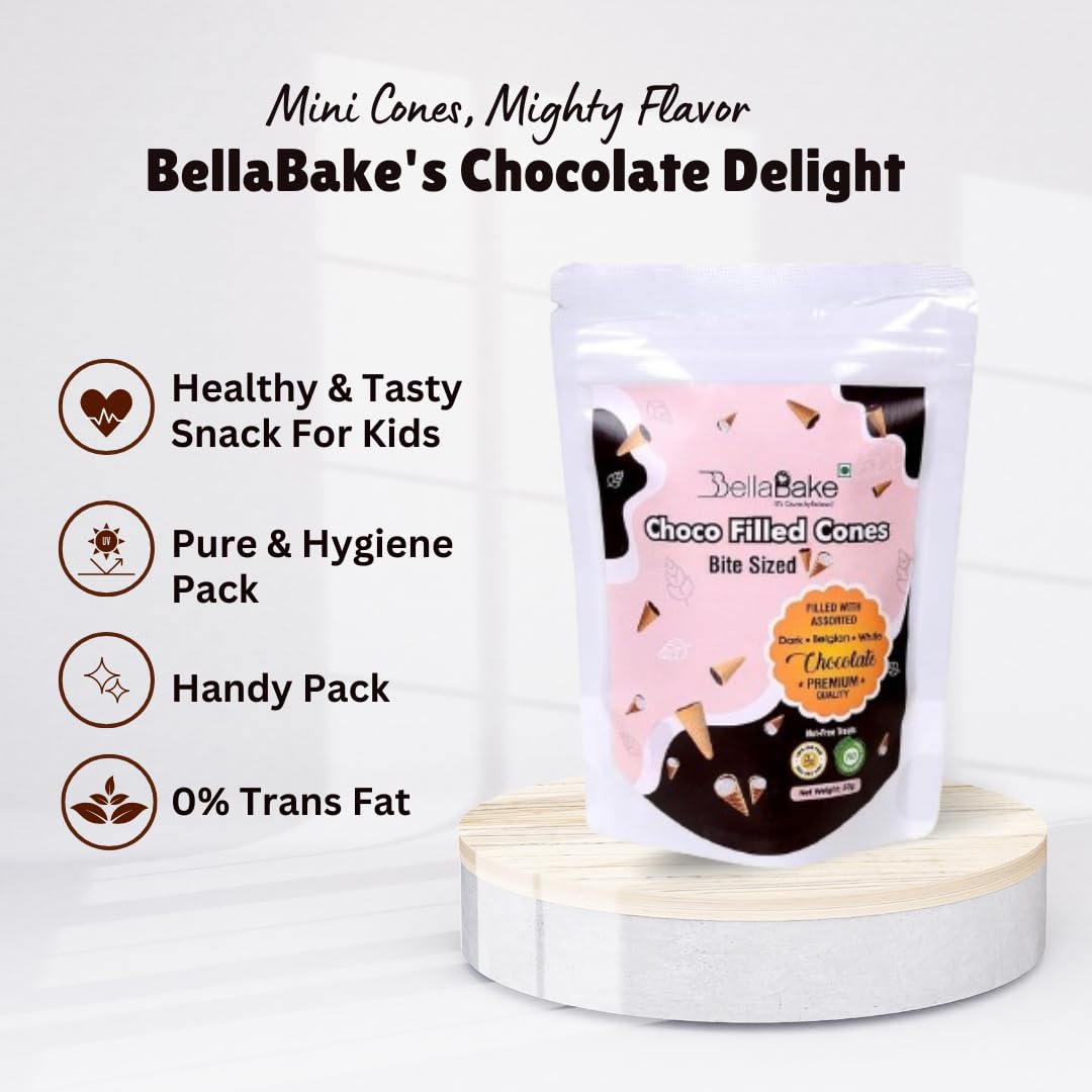 Bite Sized Waffle Mini Cones Assorted Flavor