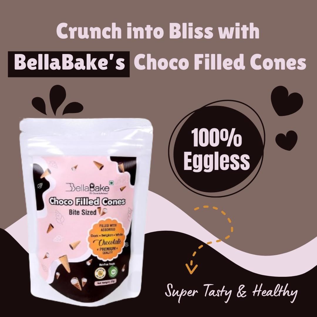 Bite Sized Waffle Mini Cones Assorted Flavor