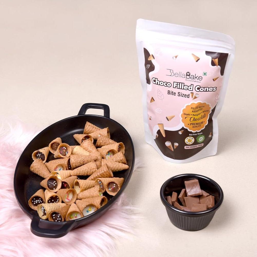 Bite Sized Waffle Mini Cones Assorted Flavor