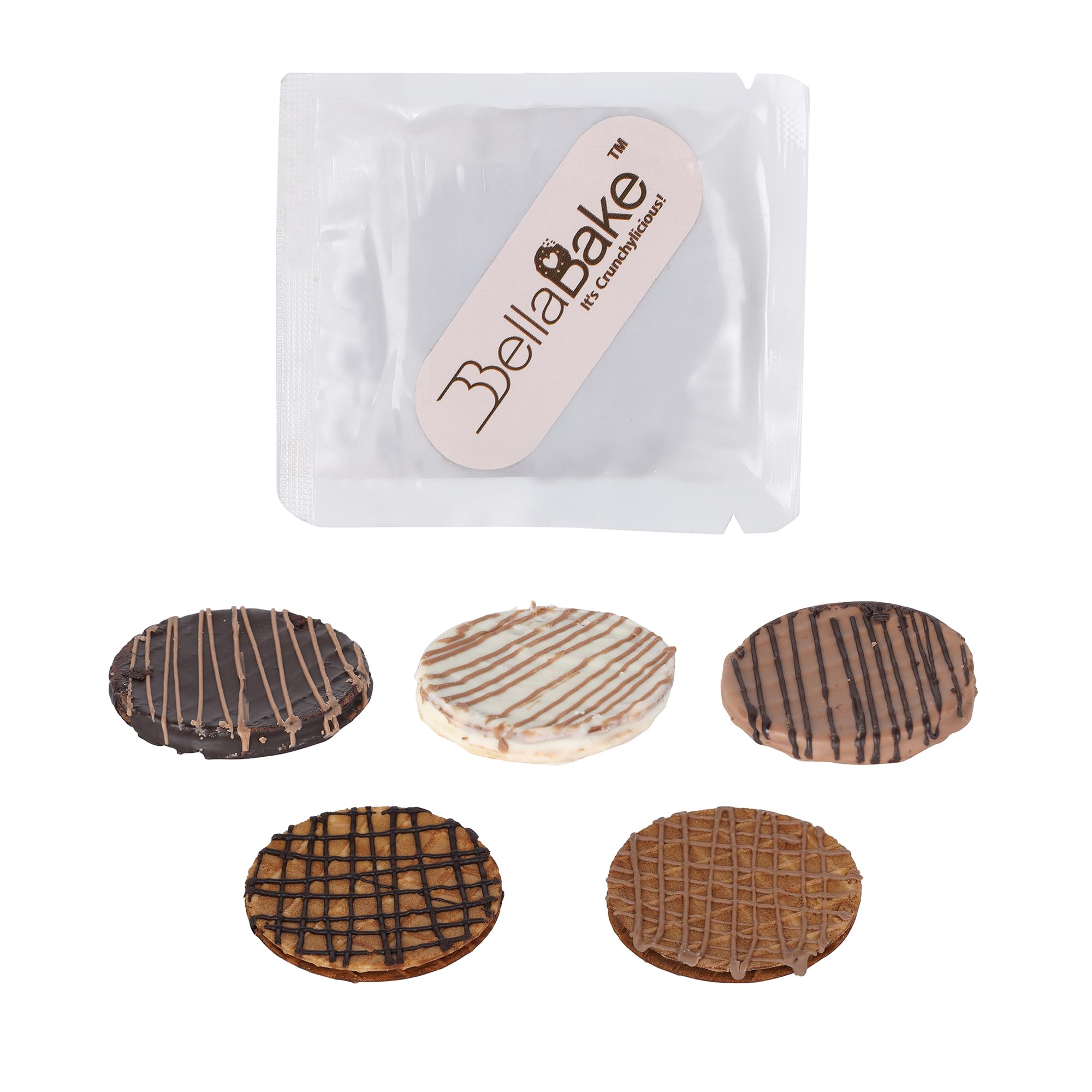 Waffle Cookies Assorted-(Pack of 6 | 65 Gram)